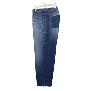 Azzure Denim Jeans 44 Blue Inseam 33 Hip Hop 100% Cotton